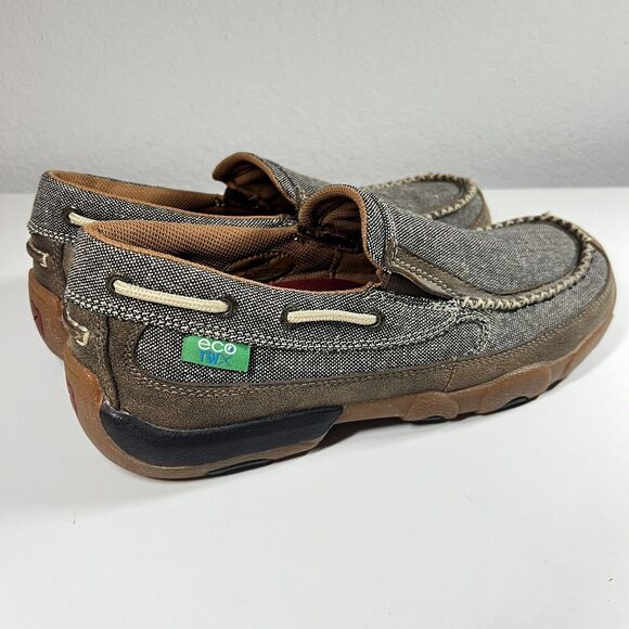 Twisted X Men's ECO TWX Slip-On Driving Moccasins~Moc Toe~MDMS012~Size 8 - Picture 4 of 9